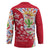 Mexico Christmas Hockey Jersey with Butterfly Cactus and Colorful Floral Folk Art - Wonder Print Shop