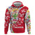 Mexico Christmas Hoodie with Butterfly Cactus and Colorful Floral Folk Art - Wonder Print Shop