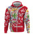 Mexico Christmas Hoodie with Butterfly Cactus and Colorful Floral Folk Art - Wonder Print Shop
