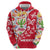 Mexico Christmas Hoodie with Butterfly Cactus and Colorful Floral Folk Art - Wonder Print Shop