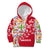 Mexico Christmas Kid Hoodie with Butterfly Cactus and Colorful Floral Folk Art - Wonder Print Shop