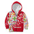 Mexico Christmas Kid Hoodie with Butterfly Cactus and Colorful Floral Folk Art - Wonder Print Shop