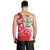 Mexico Christmas Men Tank Top with Butterfly Cactus and Colorful Floral Folk Art - Wonder Print Shop