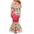 Mexico Christmas Mermaid Dress with Butterfly Cactus and Colorful Floral Folk Art - Wonder Print Shop