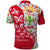 Mexico Christmas Polo Shirt with Butterfly Cactus and Colorful Floral Folk Art - Wonder Print Shop
