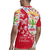 Mexico Christmas Rugby Jersey with Butterfly Cactus and Colorful Floral Folk Art - Wonder Print Shop