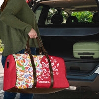 Mexico Christmas Travel Bag with Butterfly Cactus and Colorful Floral Folk Art - Wonder Print Shop