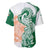 India Christmas Baseball Jersey with Peacock Mandala Pattern and Tricolor Design - Wonder Print Shop