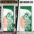 India Christmas Door Cover with Peacock Mandala Pattern and Tricolor Design - Wonder Print Shop