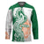 India Christmas Hockey Jersey with Peacock Mandala Pattern and Tricolor Design - Wonder Print Shop