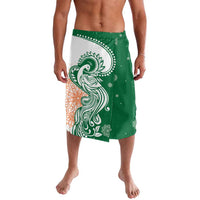 India Christmas Lavalava with Peacock Mandala Pattern and Tricolor Design - Wonder Print Shop