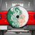India Christmas Spare Tire Cover with Peacock Mandala Pattern and Tricolor Design - Wonder Print Shop