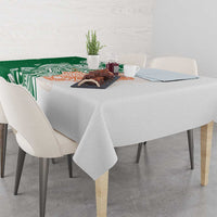 India Christmas Tablecloth with Peacock Mandala Pattern and Tricolor Design - Wonder Print Shop