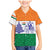 India Christmas Family Matching Mermaid Dress and Hawaiian Shirt with Elephant Santa Tree Design and Tricolor Holiday Pattern - Wonder Print Shop