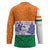 India Christmas Hockey Jersey with Elephant Santa Tree Design and Tricolor Holiday Pattern - Wonder Print Shop