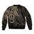 Viking Raven Bomber Jacket Wisdom in Flight - Wonder Print Shop