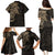 Viking Raven Family Matching Puletasi Dress and Hawaiian Shirt Wisdom in Flight - Wonder Print Shop