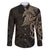 Viking Raven Family Matching Puletasi Dress and Hawaiian Shirt Wisdom in Flight - Wonder Print Shop