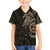 Viking Raven Family Matching Short Sleeve Bodycon Dress and Hawaiian Shirt Wisdom in Flight - Wonder Print Shop