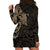 Viking Raven Hoodie Dress Wisdom in Flight - Wonder Print Shop