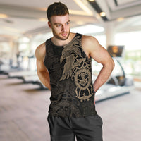 Viking Raven Men Tank Top Wisdom in Flight - Wonder Print Shop