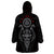 Viking Valhalla Wearable Blanket Hoodie Odin and Drakkar Pattern - Wonder Print Shop