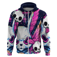 Crazy Rabbit Lady Hoodie - Wonder Print Shop