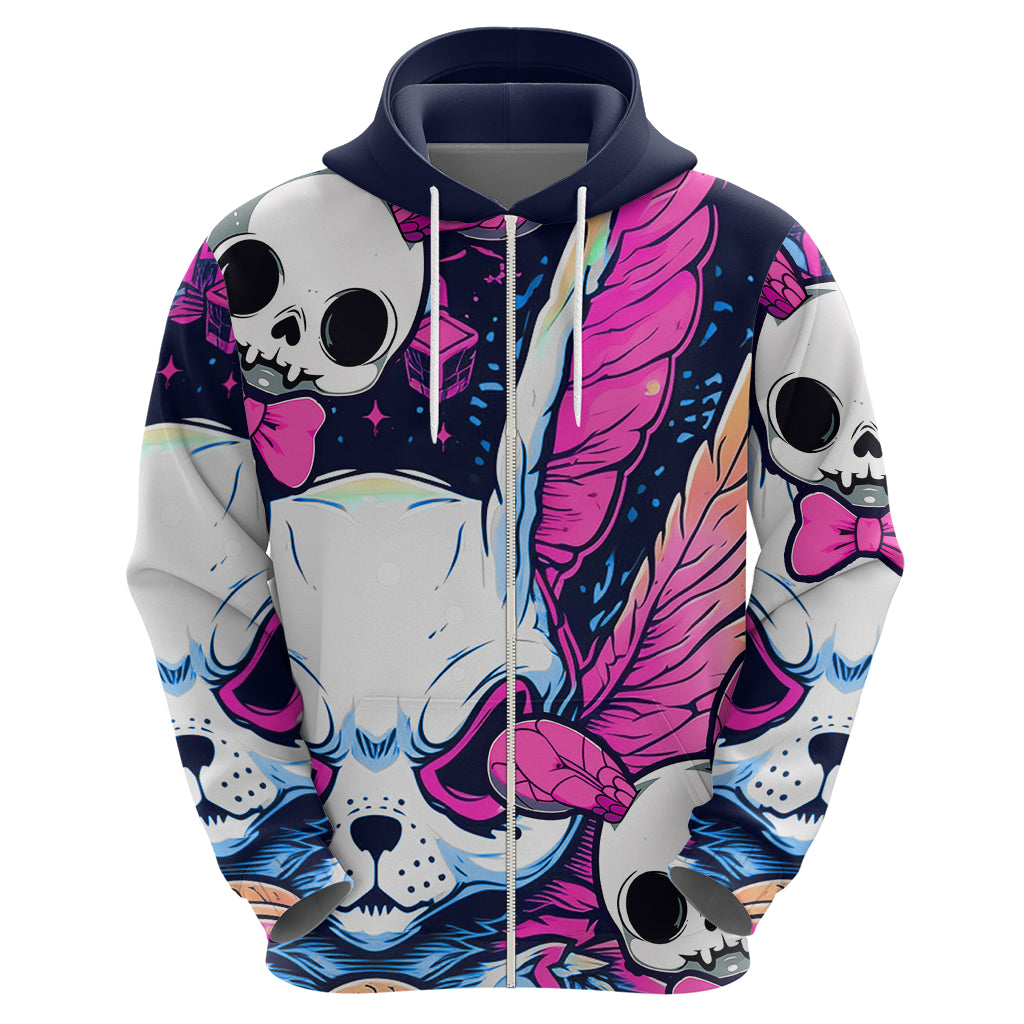 Crazy Rabbit Lady Hoodie - Wonder Print Shop