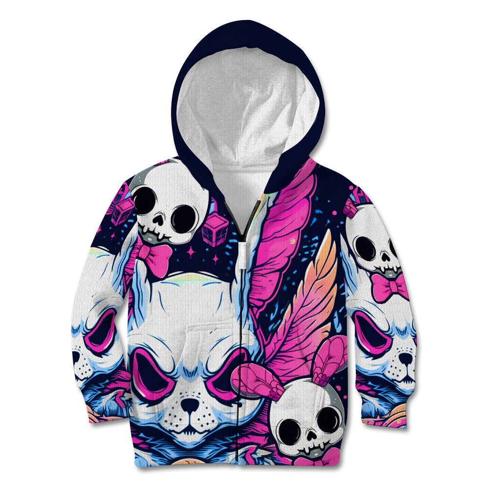 Crazy Rabbit Lady Kid Hoodie - Wonder Print Shop