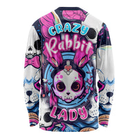 Crazy Rabbit Lady Long Sleeve Shirt - Wonder Print Shop