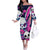 Crazy Rabbit Lady Off The Shoulder Long Sleeve Dress - Wonder Print Shop