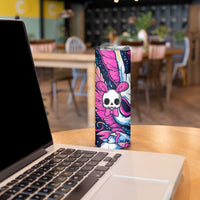 Crazy Rabbit Lady Skinny Tumbler - Wonder Print Shop