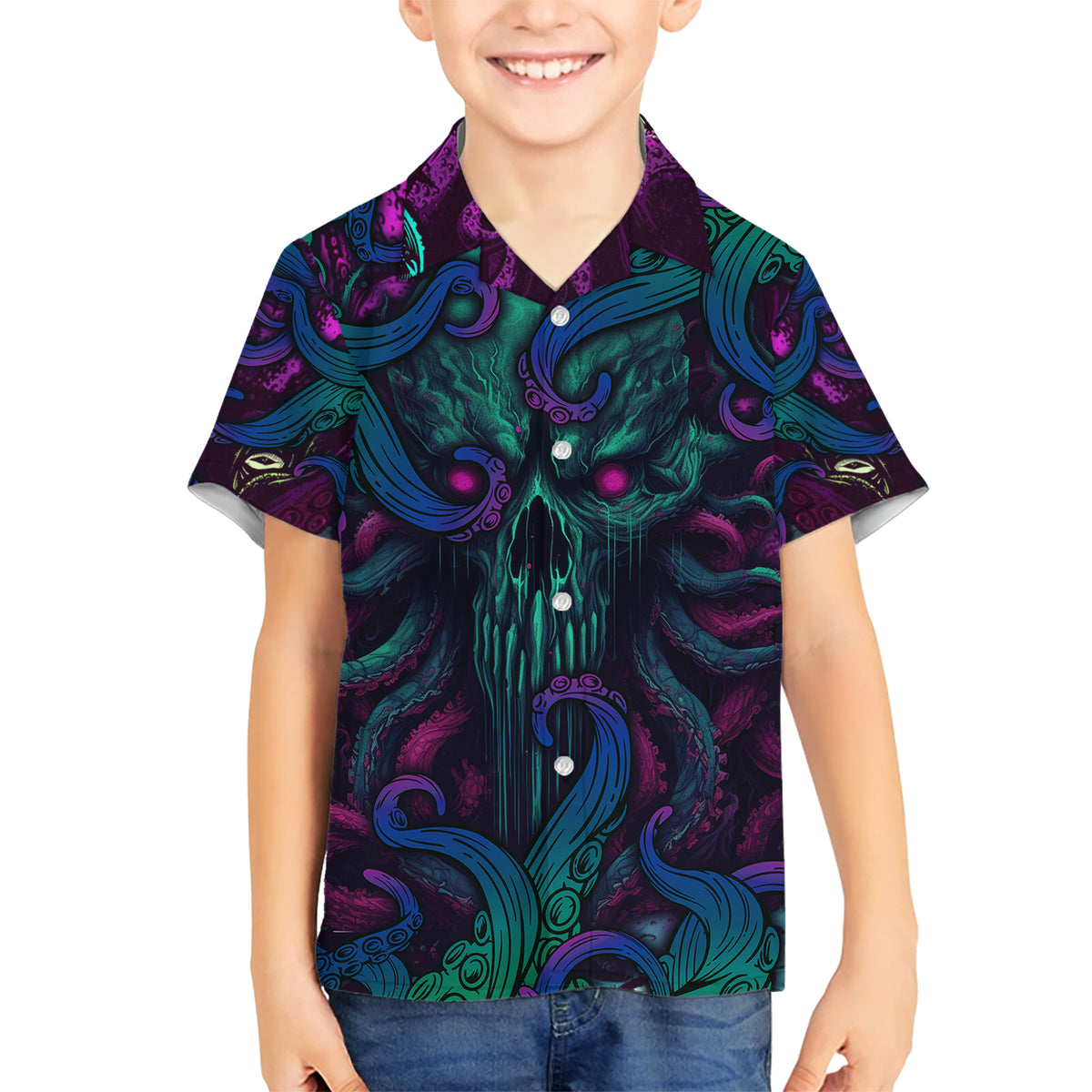 Spirit Of the Ocean Kid Hawaiian Shirt - Wonder Print Shop