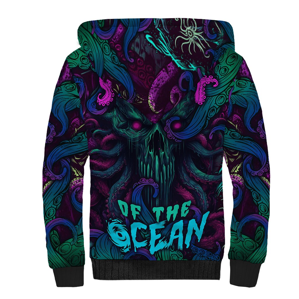 Spirit Of the Ocean Sherpa Hoodie - Wonder Print Shop