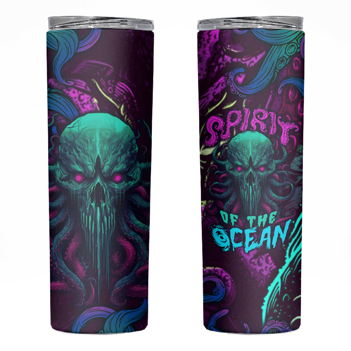 Spirit Of the Ocean Skinny Tumbler - Wonder Print Shop