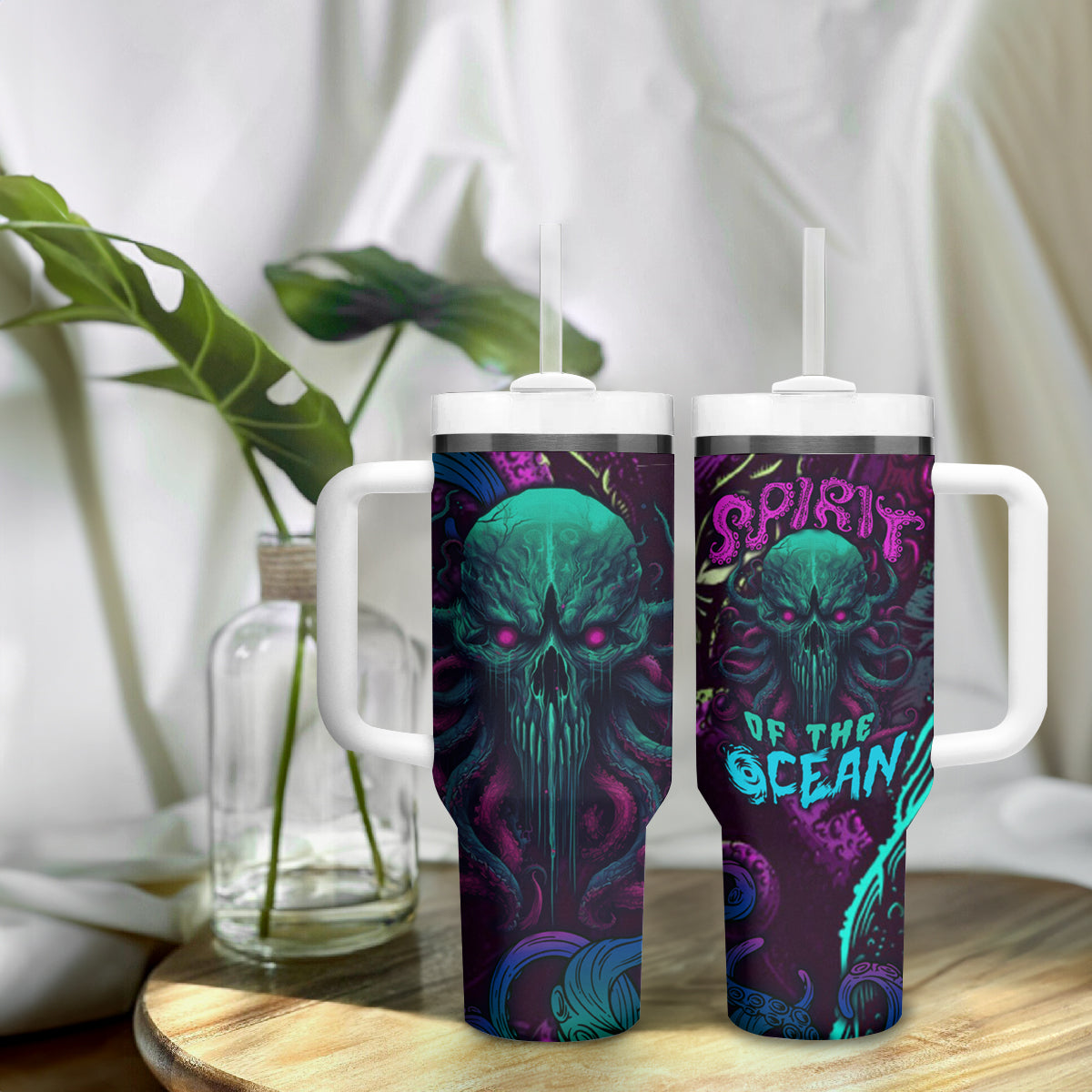 Spirit Of the Ocean Tumbler With Handle - Wonder Print Shop