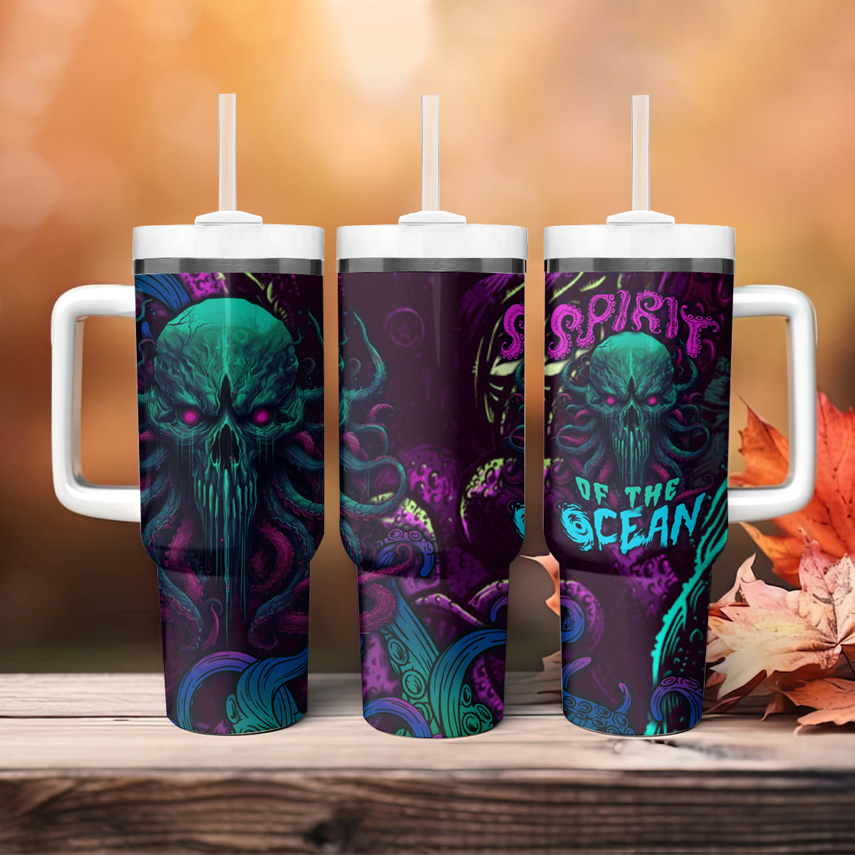 Spirit Of the Ocean Tumbler With Handle - Wonder Print Shop