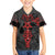Skull Horror - Satan Symbol Grunge Kid Hawaiian Shirt - Wonder Print Shop