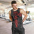 Skull Horror - Satan Symbol Grunge Men Tank Top - Wonder Print Shop