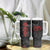 Skull Horror - Satan Symbol Grunge Tumbler With Handle - Wonder Print Shop