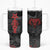 Skull Horror - Satan Symbol Grunge Tumbler With Handle - Wonder Print Shop