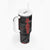 Skull Horror - Satan Symbol Grunge Tumbler With Handle - Wonder Print Shop