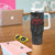 Skull Horror - Satan Symbol Grunge Tumbler With Handle - Wonder Print Shop