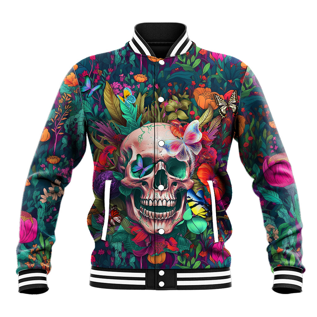 I Talk Is Smile I Laugh Too But Be Careful When I'm Silent Baseball Jacket - Wonder Print Shop