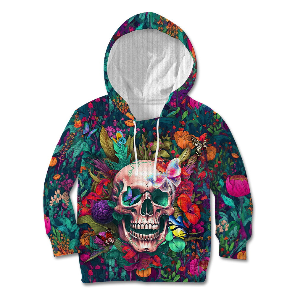 I Talk Is Smile I Laugh Too But Be Careful When I'm Silent Kid Hoodie - Wonder Print Shop