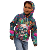 I Talk Is Smile I Laugh Too But Be Careful When I'm Silent Kid Hoodie - Wonder Print Shop