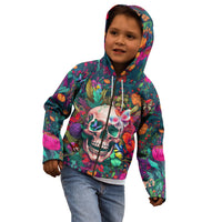 I Talk Is Smile I Laugh Too But Be Careful When I'm Silent Kid Hoodie - Wonder Print Shop