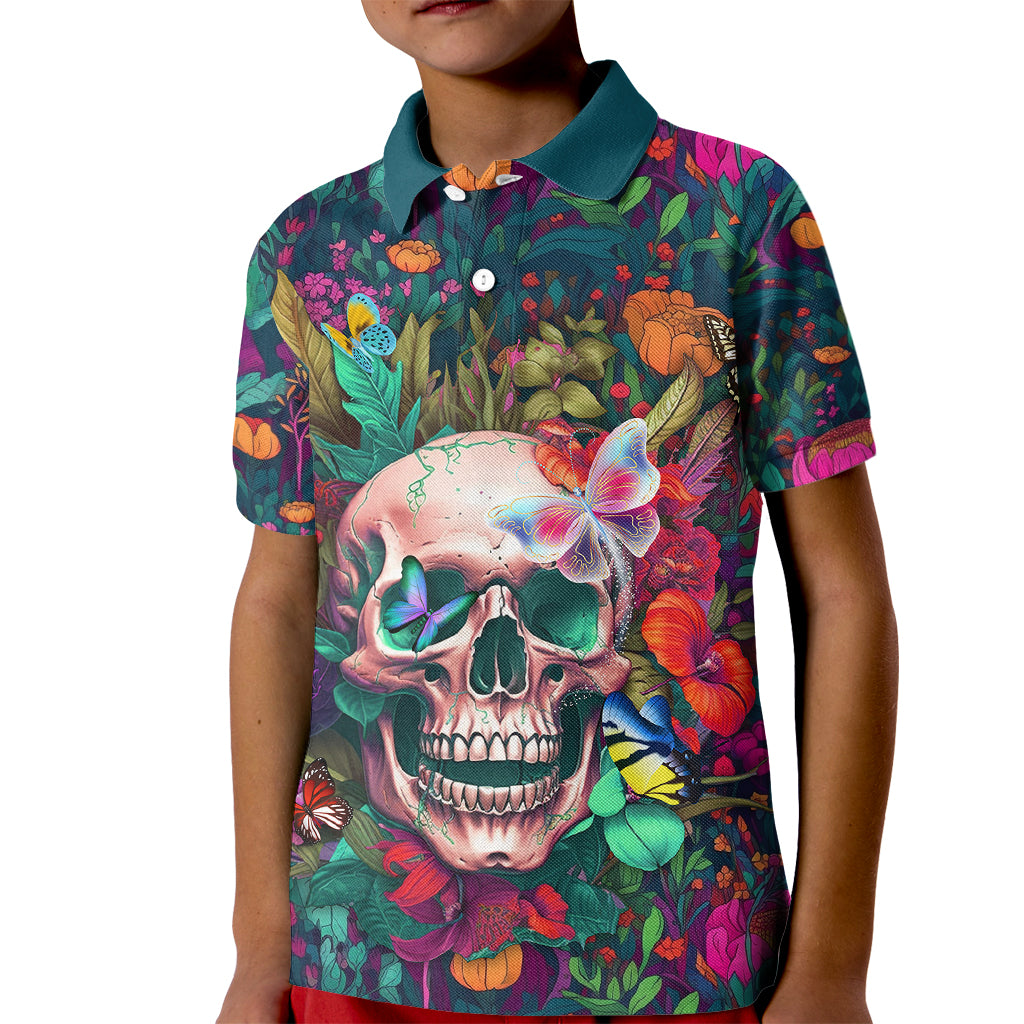 I Talk Is Smile I Laugh Too But Be Careful When I'm Silent Kid Polo Shirt - Wonder Print Shop