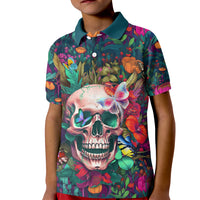 I Talk Is Smile I Laugh Too But Be Careful When I'm Silent Kid Polo Shirt - Wonder Print Shop