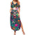 I Talk Is Smile I Laugh Too But Be Careful When I'm Silent Summer Maxi Dress - Wonder Print Shop